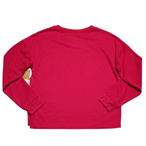 4/$20 - Thereabouts Girls Let's Sleep In Terry Pajama Sleepwear Top Pink Size 12 - Picture 3 of 7